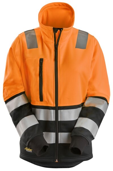 8073 Giacca da donna Snickers High-Vis con cerniera Cl 2
