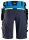 6140 Snickers FlexiWork Softshell Stretch-Shorts mit Holstertaschen, Regular Fit