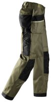 3212 Snickers DuraTwill™ Hose mit Holstertaschen - 3204 olivegrün-schwarz - 108 (Kurzgrösse: -6cm Beinlänge)