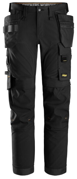 6275 Snickers AllroundWork 4-Weg Stretch Hose mit Holstertaschen, Slim Fit