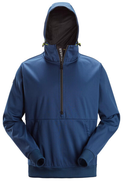 8400 Snickers FlexiWork Windblocker Stretch Hoodie with Half-Zip