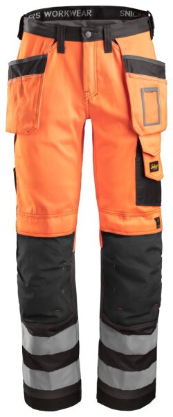 3233 Pantalon Snickers HV taille 2, coupe ample