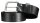 9034 Snickers Workwear Leder Gürtel - 0400 schwarz - 90 cm (35 inch)