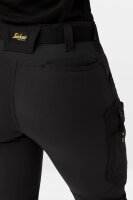 6877 Pantaloni elasticizzati Snickers FlexiWork senza tasche sulle ginocchia per donna