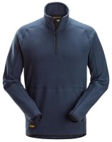 8421 Snickers Polartec® Shed Less Fleecejacke mit halbem Reissverschluss