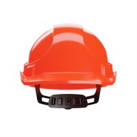 Casque de protection Hellberg Factor, couleur : orange (Hellberg 31406-091)