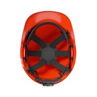 Casque de protection Hellberg Factor, couleur : orange (Hellberg 31406-091)
