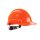 Casque de protection Hellberg Factor, couleur : orange (Hellberg 31406-091)