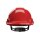 Casque de protection Hellberg Factor, couleur : rouge (Hellberg 31408-091)