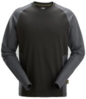 2450 Snickers Zweifarbiges Shirt mit langem Arm