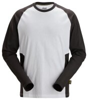 2450 Snickers Zweifarbiges Shirt mit langem Arm