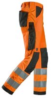 6338 Snickers High-Vis-Arbeitshose Warnschutzklasse 2