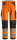 6338 Snickers High-Vis-Arbeitshose Warnschutzklasse 2