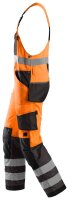 0113 Snickers Warnschutz Latzhose, Klasse 2