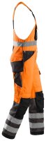 0113 Snickers Warnschutz Latzhose, Klasse 2