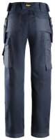 3714 Snickers Damen Bundhose mit Holstertaschen, Canvas+, Loose Fit