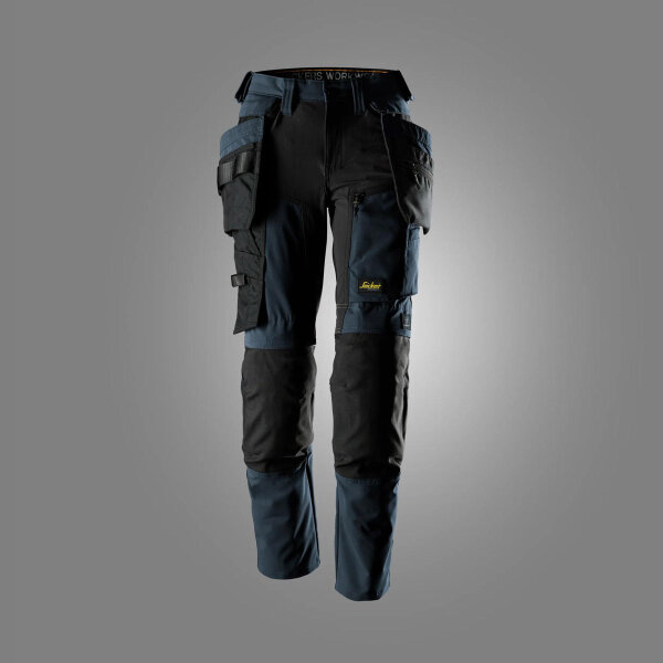 6217 Snickers AllroundWork, Damen-Stretchhose mit abnehmbaren Holstertaschen