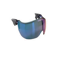 Kurzvisier blau für Profi-Schutzhelm Hellberg Sector...