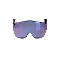 Kurzvisier blau für Profi-Schutzhelm Hellberg Sector...