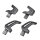 Riemenclips für Profi-Schutzhelm Hellberg Sector (11753-001)