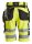 6933 Snickers FlexiWork, High-Vis Shorts+ Holstertaschen Klasse 1