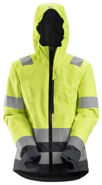 1347 Snickers wasserdichte Softshell-Jacke für Damen, Warnschutzklasse 2/3