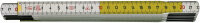 HULTAFORS Folding Ruler, Wood T59-2-10 White/Yellow DU...