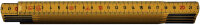 HULTAFORS Folding Ruler, Wood T59-2-10, Yellow DU (105354)