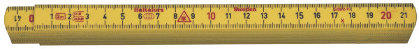 HULTAFORS Folding Ruler, Plastic G59-2-10 GU (200004)