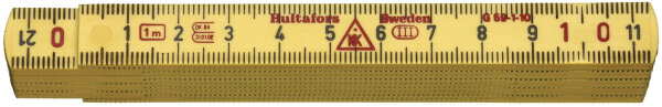 HULTAFORS Plastic Folding Tape Measure G59-1-10 GU (200304)