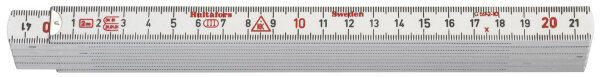 Metro a nastro HULTAFORS in plastica con terminali in metallo GE59-2-10 VI (200664)
