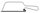 HULTAFORS Metal Hacksaw (Hand Hacksaw) 150 mm HMW-6 (591330)