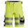 6136 Snickers HighVis Stretch Shorts CL1, Slim Fit
