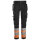 6234 Snickers HighVis stretch Hose+ HP CL1, Slim Fit