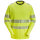 2431 Snickers High-Vis Langarm-Shirt Klasse 3