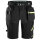 6140 Pantaloncini elasticizzati Snickers FlexiWork Softshell con tasche a fondina, vestibilità regolare