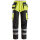 6265 Snickers ProtecWork Arbeitshose verstärkte Beinvorderseite Holstertaschen High-Vis Klasse 1