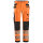 6232 Snickers High-Vis-4-Wege-Stretch-Hose mit Holstertaschen Warnschutzklasse 2