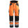 6639 Snickers AllroundWork, High-Vis 37.5® isolierende Arbeitshose+, Klasse 2, Regular Fit