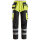 6265 Snickers ProtecWork Arbeitshose verstärkte Beinvorderseite Holstertaschen High-Vis Klasse 1