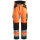 6639 Snickers AllroundWork, High-Vis 37.5® isolierende Arbeitshose+, Klasse 2, Regular Fit