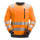 8037 Snickers AllroundWork, High-Vis Sweatshirt Klasse 2/3