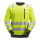 8037 Snickers AllroundWork, High-Vis Sweatshirt Klasse 2/3
